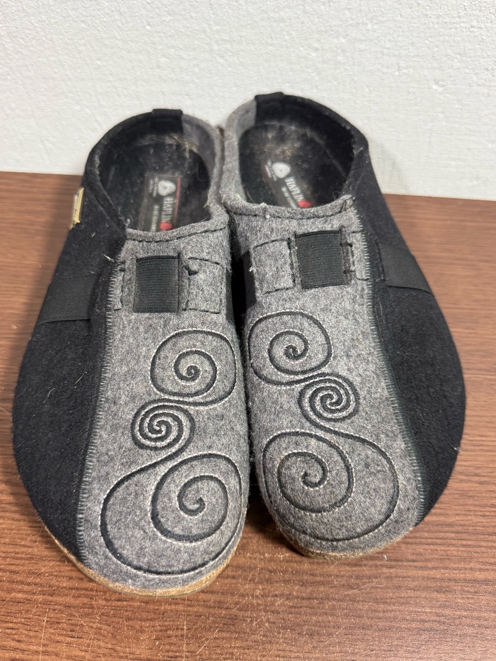 Haflinger Women’s Wool Clogs Sz 41